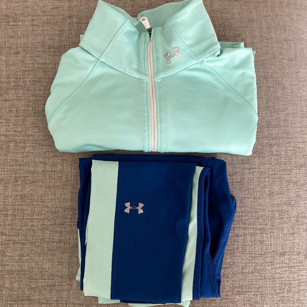 SALE!!! Under Armor Leggings & Jacket